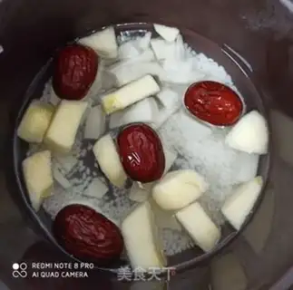 Make Porridge apples step 1