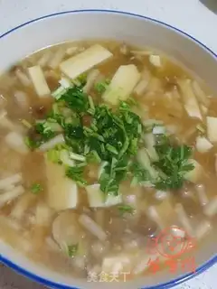 Make Crab mushrooms and tofu step 9