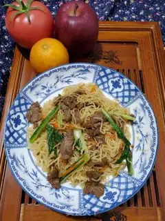 Make Carrot beef and rice powder step 14