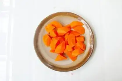 Make Carrot cheese step 2