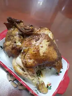 Make A chicken with a pan step 5