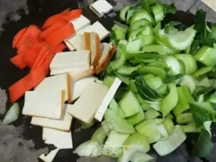 Make Bean-dry-cooked step 0