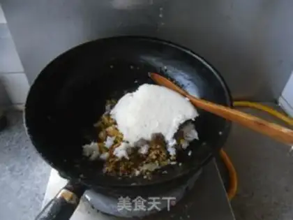 Make Egg sauce and rice step 7