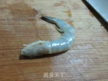 Make Shrimp from the pond step 1