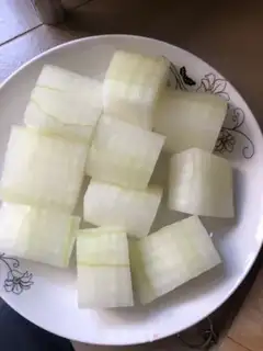 Make Red-hot melons step 0