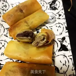 Make Spring rolls step 3