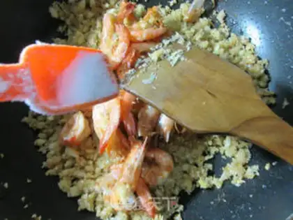 Make Shrimp from the pond step 13