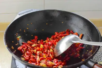 Make Spicy chicken step 11