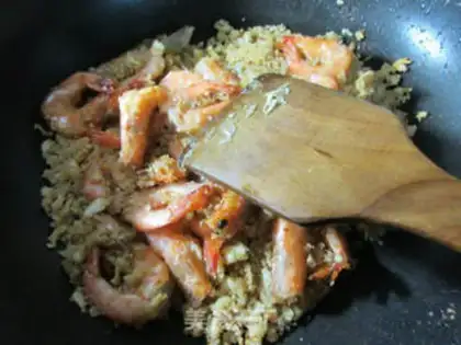 Make Shrimp from the pond step 15