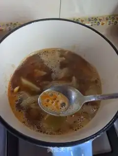 Make Spicy beef gravy step 5