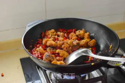 Make Spicy chicken step 13