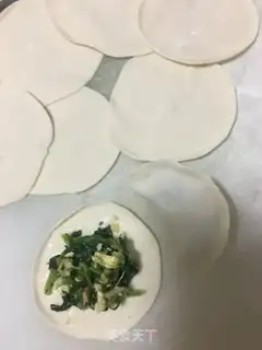 Make Vegetable dumplings step 13