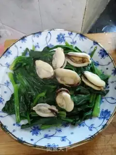 Make A fan of spinach step 14