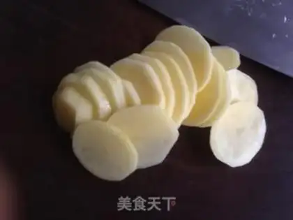 Make Potato rice cake step 0