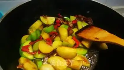 Make Radish meat step 7