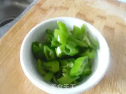 Make Fresh bean skin step 1