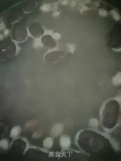 Make Red bean congee step 3