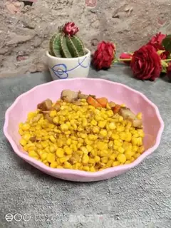 Make Powdered corn step 8