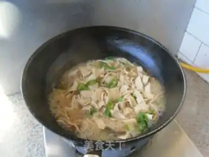 Make Fresh bean skin step 5