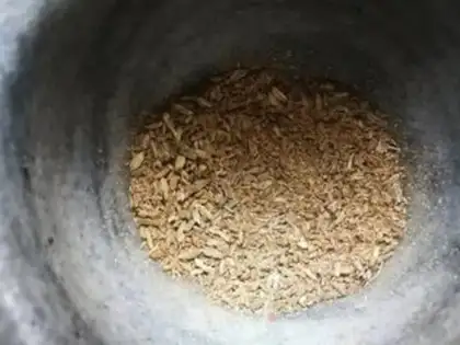 Make Spicy oil step 1
