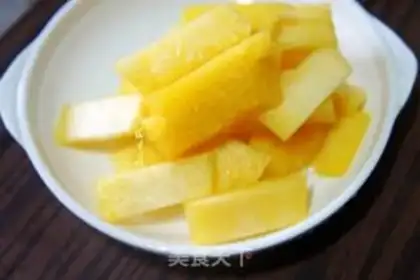 Make Pineapple and broccoli step 0
