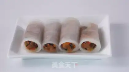 Make Chicken rolls with radish step 4