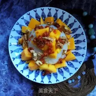 Make Cinnamon mango rice step 6