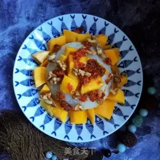 Make Cinnamon mango rice step 8
