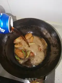 Make Coke chicken wings step 3