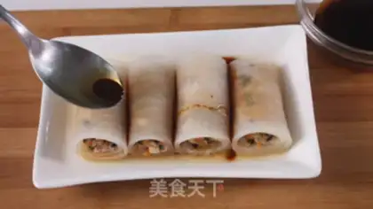 Make Chicken rolls with radish step 7