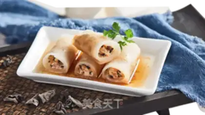 Make Chicken rolls with radish step 8
