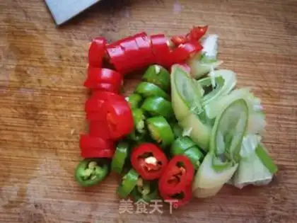 Make Oiled noodles step 1