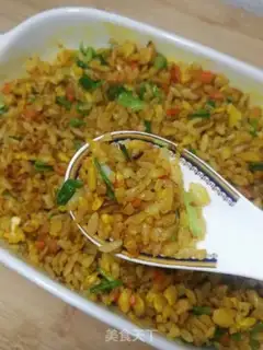 Make Gold egg fried rice step 4