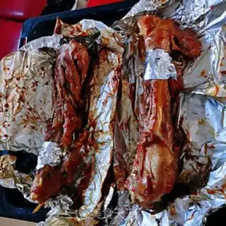 Make Roasted lamb calf step 4