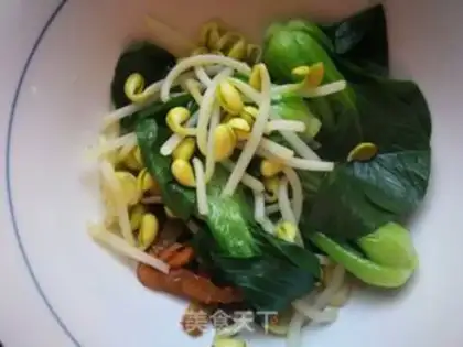 Make Oiled noodles step 6