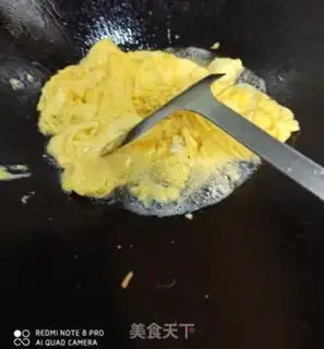 Make Mushroom garlic fried eggs step 2