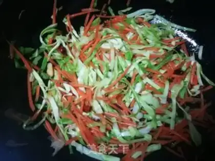 Make Carrot-covered eggs for kettle powder step 8