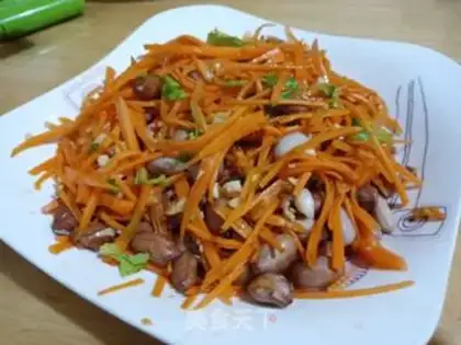 Make Peanuts with carrots step 4