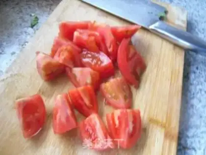 Make Pillets, fried tomatoes step 1