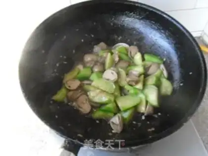 Make Straw mushrooms with silk step 12