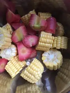 Make Corn drum bone soup step 3