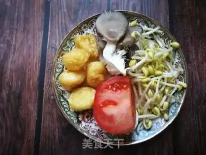 Make Spicy rice powder step 0