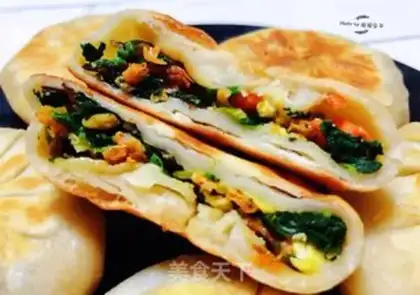 Make Spinach pie step 13