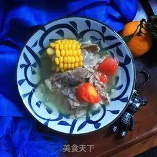 Make Corn drum bone soup step 8