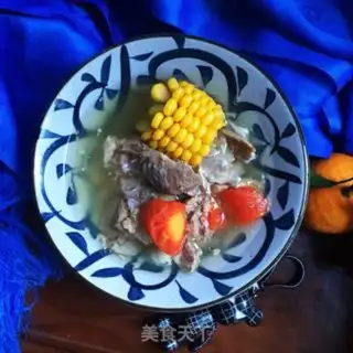 Make Corn drum bone soup step 9
