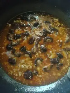 Make Meatloaf mushroom tofu step 10