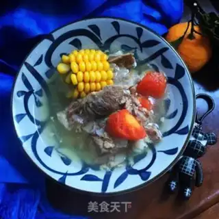 Make Corn drum bone soup step 10