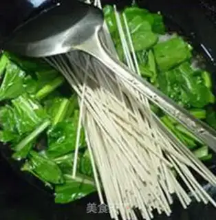 Make Creamed oatmeal noodles step 7