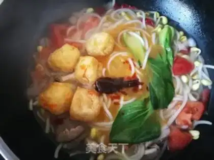 Make Spicy rice powder step 7