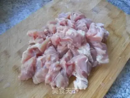 Make Left chicken step 1